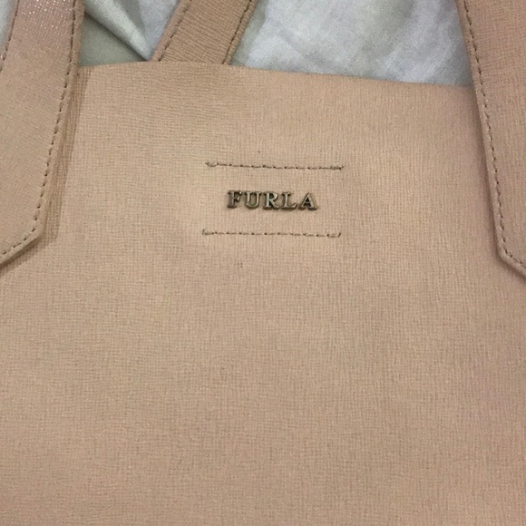 Furla blush leather bag - Picture 3 of 4